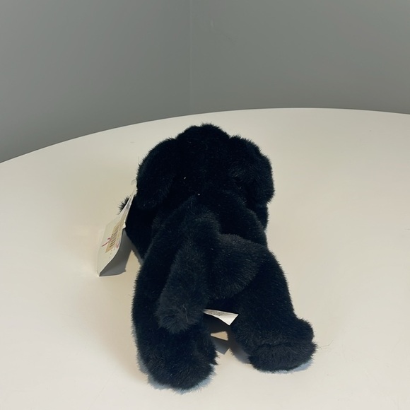 FAO Schwarz Dragster The Dog Black Lab Puppy Plush 9" - Picture 3 of 8